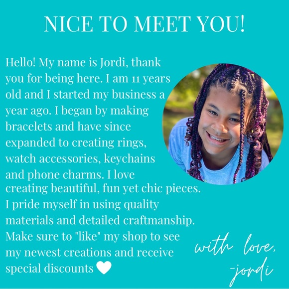 Chic Pearl electroplated Metallic Stretch Bracelet Chunky boho Teal Glass Beads - Picture 5 of 6